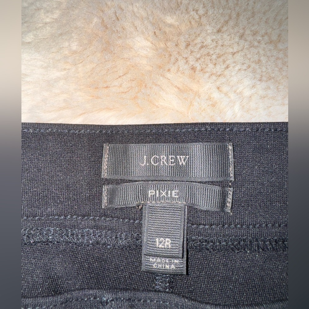 J Crew Pixie Snap Front Pants. Size 12r - image 2